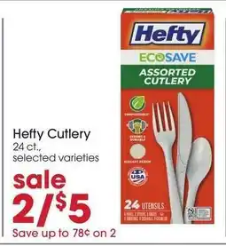 Giant Eagle Hefty Cutlery offer