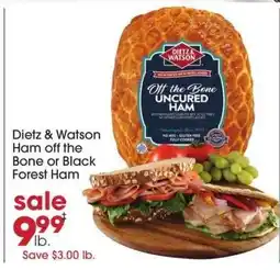 Giant Eagle Dietz & Watson Ham offer