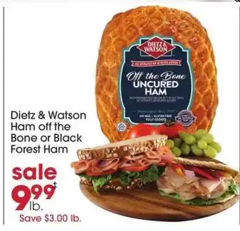 Giant Eagle Dietz & Watson Ham offer
