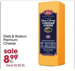 Giant Eagle Dietz & Watson Premium Cheese offer