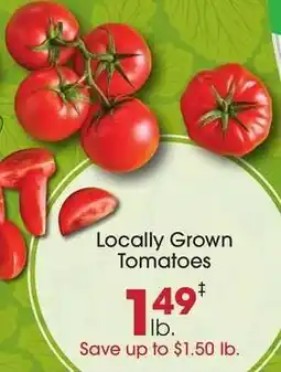 Giant Eagle Locally Grown Tomatoes offer
