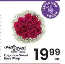 Albertsons Elegance Grand Rose Wrap offer