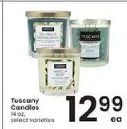 Albertsons Tuscany Candles offer