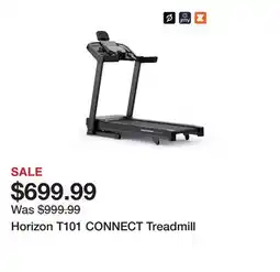 Dick's Sporting Goods Horizon T101 CONNECT Treadmill offer