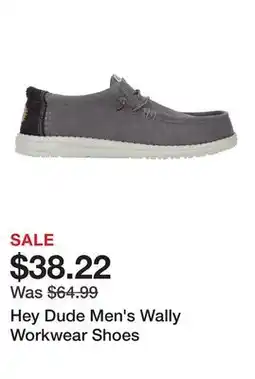 Dick's Sporting Goods Hey Dude Men's Wally Workwear Shoes offer
