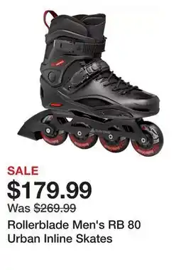 Dick's Sporting Goods Rollerblade Men's RB 80 Urban Inline Skates offer