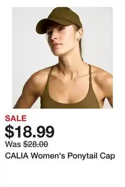 Dick's Sporting Goods CALIA Women's Ponytail Cap offer