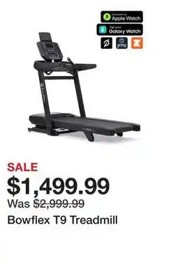 Dick's Sporting Goods Bowflex T9 Treadmill offer