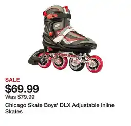Dick's Sporting Goods Chicago Skate Boys' DLX Adjustable Inline Skates offer