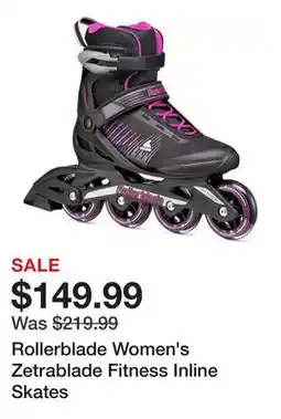 Dick's Sporting Goods Rollerblade Women's Zetrablade Fitness Inline Skates offer