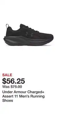 Kohl's Under Armour Charged+ Assert 11 Men's Running Shoes offer