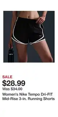 Kohl's Women's Nike Tempo Dri-FIT Mid-Rise 3-in. Running Shorts offer