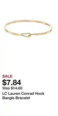 Kohl's LC Lauren Conrad Hook Bangle Bracelet offer