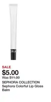 Kohl's SEPHORA COLLECTION Sephora Colorful Lip Gloss Balm offer