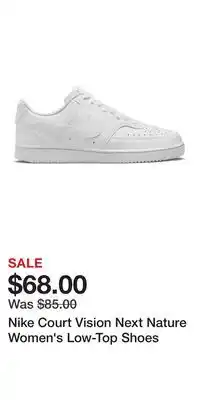 Kohl's Nike Court Vision Next Nature Women's Low-Top Shoes offer