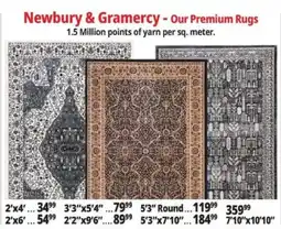 Ocean State Job Lot Newbury & Gramercy Our Premium Rugs offer