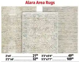 Ocean State Job Lot Alara Area Rugs offer