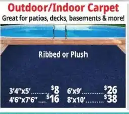 Ocean State Job Lot Outdoor/Indoor Carpet offer