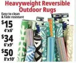 Ocean State Job Lot Heavyweight Reversible Outdoor Rugs offer