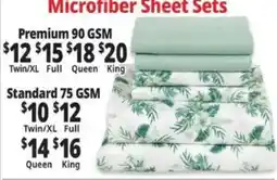 Ocean State Job Lot Microfiber Sheet Sets offer