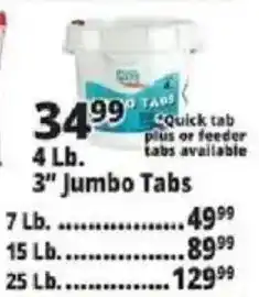 Ocean State Job Lot 3" Jumbo Tabs offer