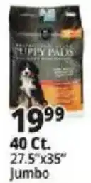 Ocean State Job Lot Puppy Pads offer