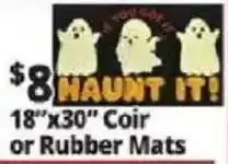 Ocean State Job Lot Haunt It Coir or Rubber Mats offer