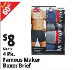 Ocean State Job Lot Levi's Famous Maker Boxer Brief offer