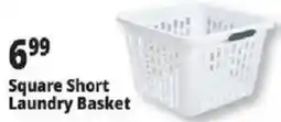 Ocean State Job Lot Square Short Laundry Basket offer