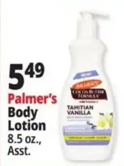 Ocean State Job Lot Palmer's body lotion offer