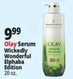 Ocean State Job Lot Olay serum wickedly wonderful elphaba edition offer
