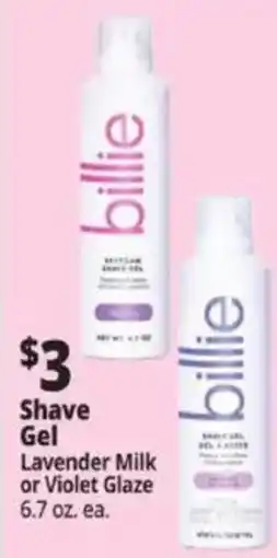 Ocean State Job Lot Billie Shave Gel offer