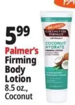 Ocean State Job Lot Palmer's Firming Body Lotion offer