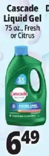 Ocean State Job Lot Cascade liquid gel offer