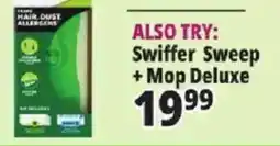 Ocean State Job Lot Swiffer Sweep + Mop Deluxe offer