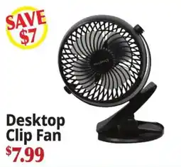 Ocean State Job Lot Hullspace Desktop Clip Fan offer