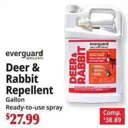 Ocean State Job Lot Everguard deer & rabbit repellent offer