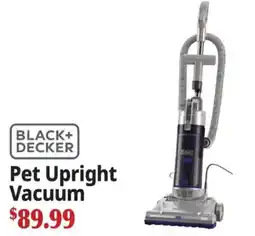 Ocean State Job Lot Black+Decker Pet Upright Vacuum offer
