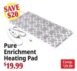 Ocean State Job Lot Pure Enrichment Heating Pad offer