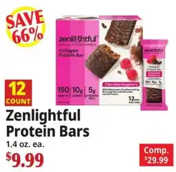 Ocean State Job Lot Zenlightful protein bars offer