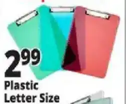Ocean State Job Lot Plastic Letter Size offer