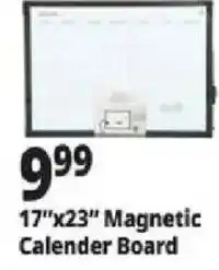 Ocean State Job Lot Magnetic Calender Board offer