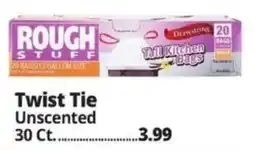 Ocean State Job Lot Rough Stuff Twist Tie offer