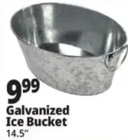 Ocean State Job Lot Galvanized Ice Bucket offer