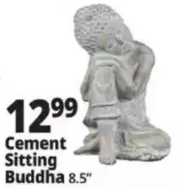 Ocean State Job Lot Cement Sitting Buddha offer