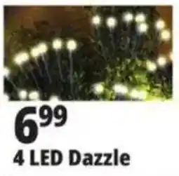 Ocean State Job Lot 4 Led Dazzle offer