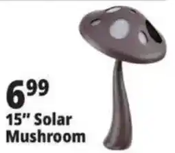 Ocean State Job Lot 15" Solar Mushroom offer