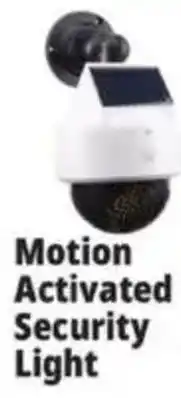 Ocean State Job Lot Motion Activated Security Light offer