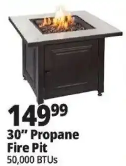 Ocean State Job Lot 30" Propane Fire Pit offer