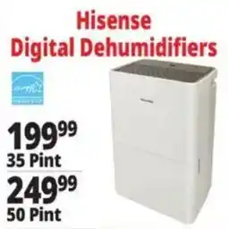 Ocean State Job Lot Hisense digital dehumidifiers offer